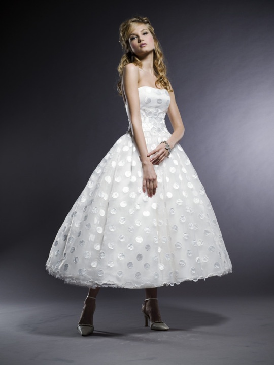 polka dot dresses for weddings