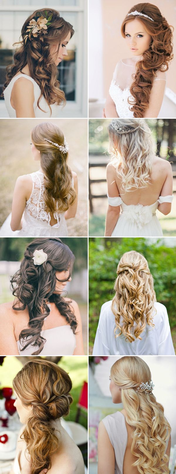 Wedding Hairstyle For Long Hair 16 Gorgeous Half Up Half