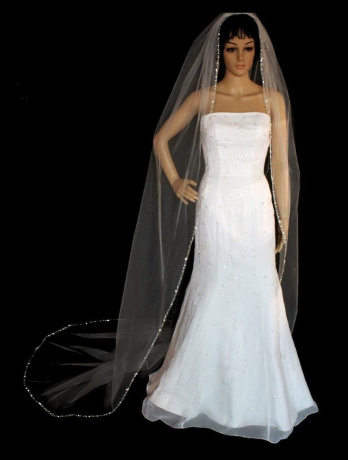 Wedding Veils Affordable Elegance Bridal Rhinestone And Crystal