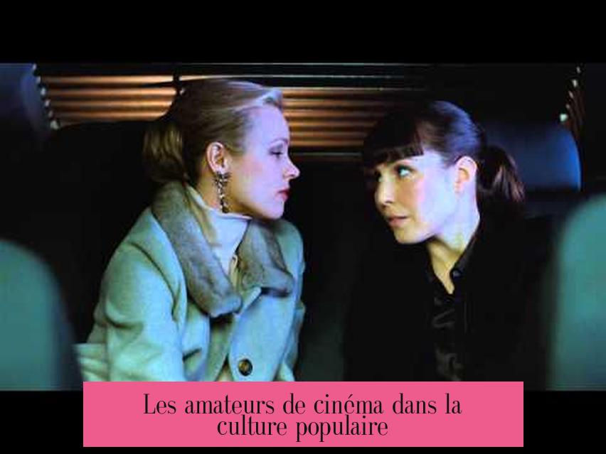 Les amateurs de cinéma dans la culture populaire