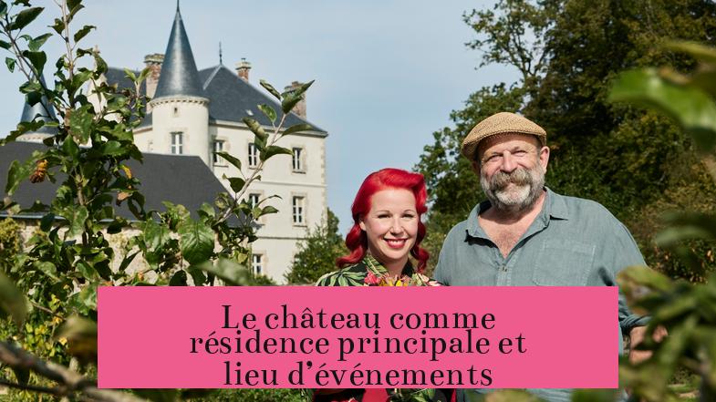 Le château comme résidence principale et lieu d’événements
