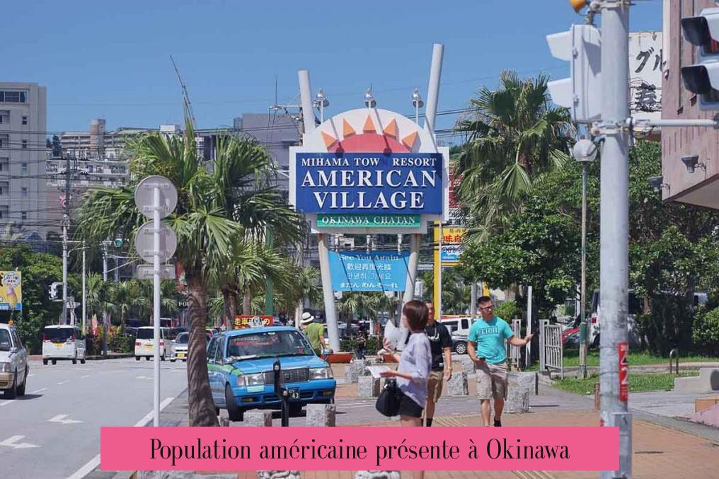 Population américaine présente à Okinawa
