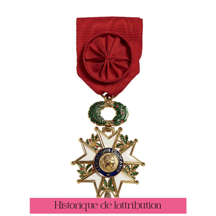 Historique de l'attribution