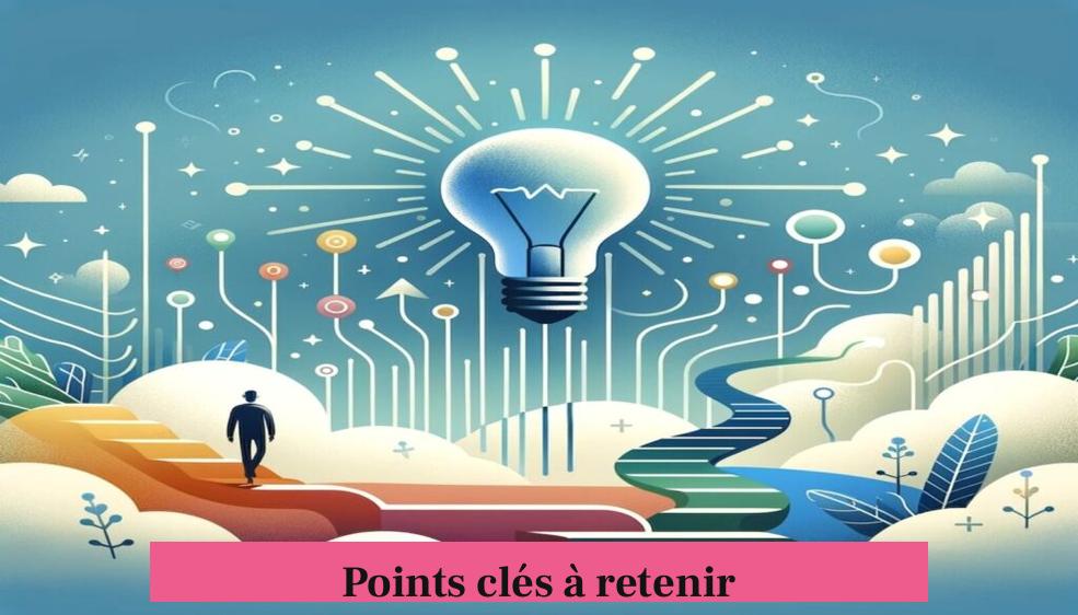 Points clés à retenir
