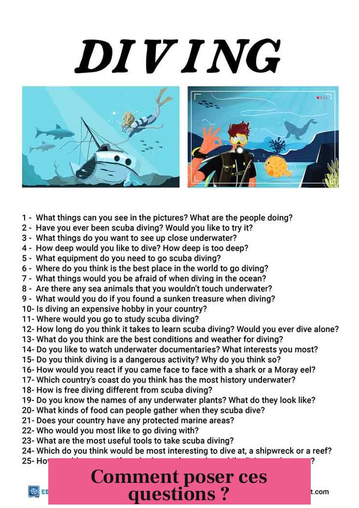 Comment poser ces questions ?