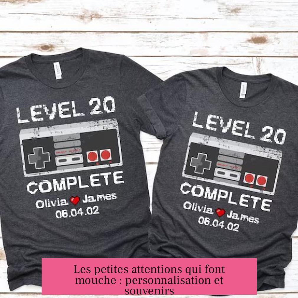 Les petites attentions qui font mouche : personnalisation et souvenirs