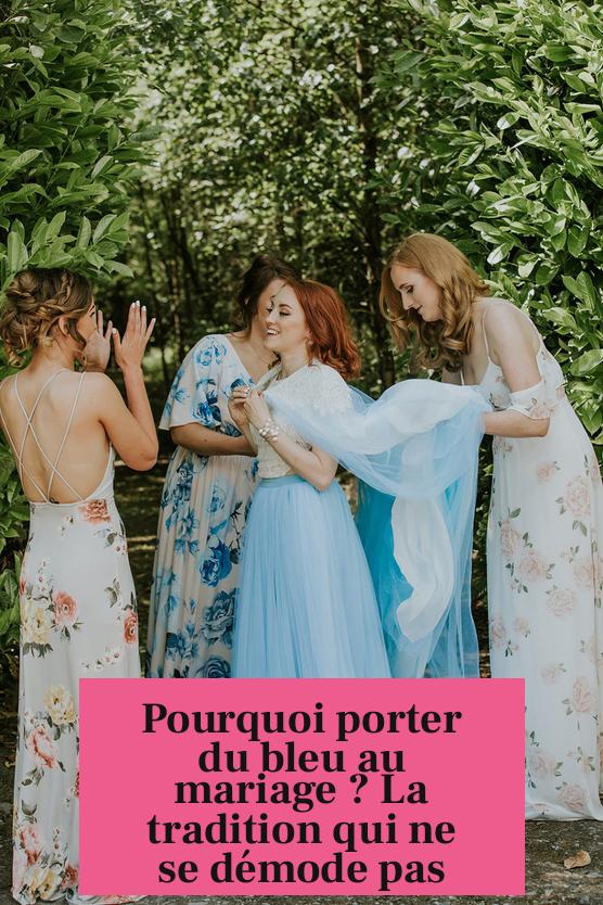 Pourquoi porter du bleu au mariage ? La tradition qui ne se démode pas
