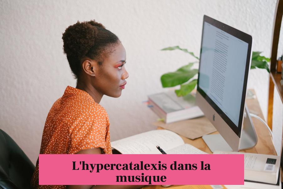 L'hypercatalexis dans la musique