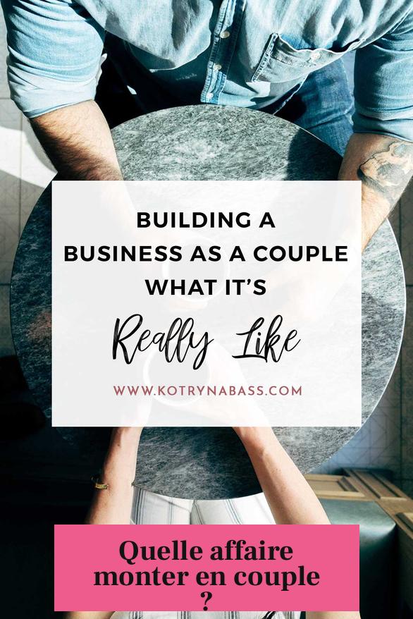 Quelle affaire monter en couple ?