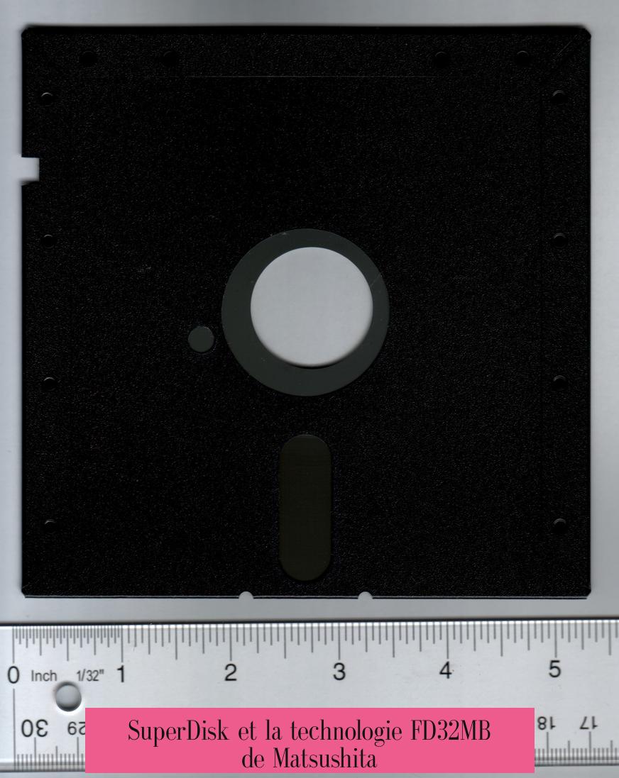SuperDisk et la technologie FD32MB de Matsushita