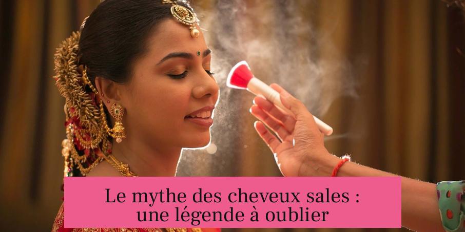 Le mythe des cheveux sales : une légende à oublier
