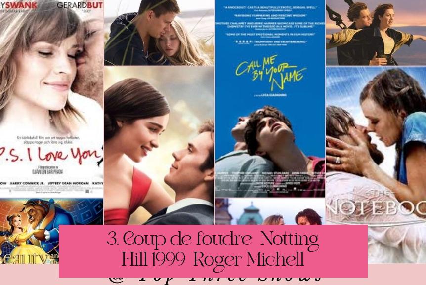3. Coup de foudre à Notting Hill (1999) – Roger Michell