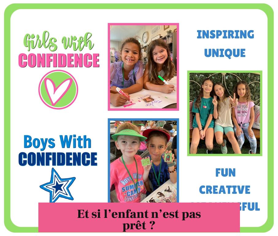 Et si l’enfant n’est pas prêt ?