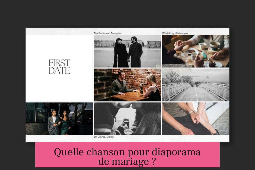 Quelle chanson pour diaporama de mariage ?