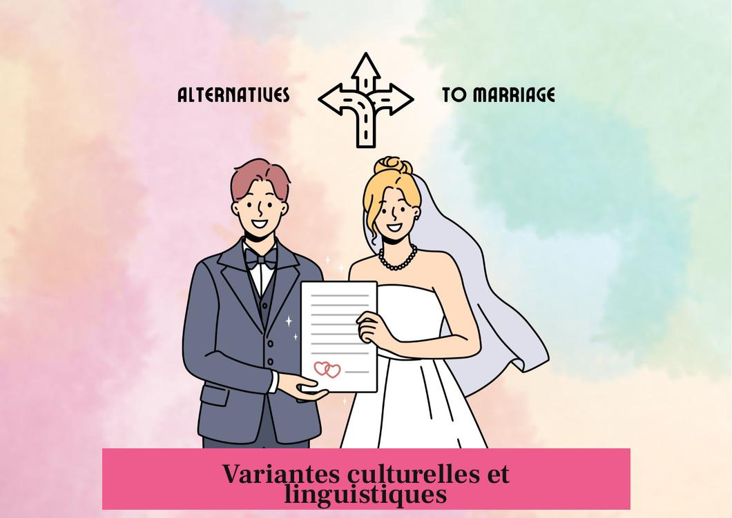 Variantes culturelles et linguistiques