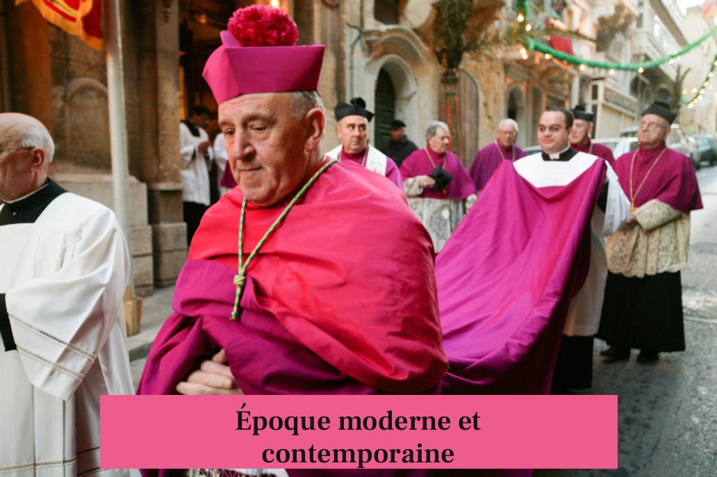 Époque moderne et contemporaine