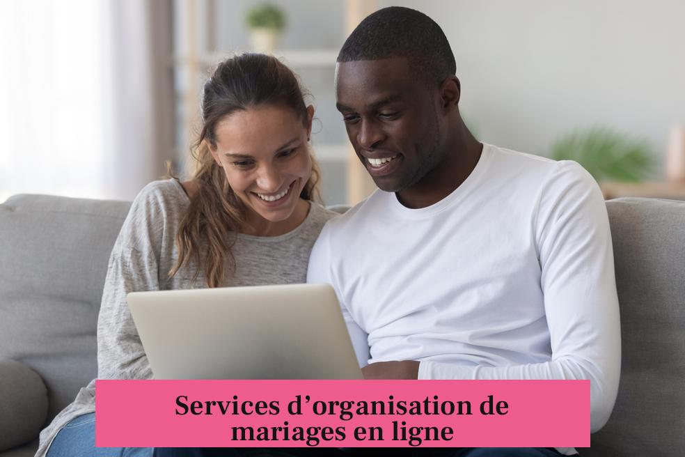 Services d’organisation de mariages en ligne