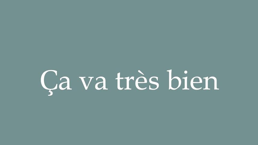 Alors, que veut dire "ça va bien" ? C’est une question simple à première vue, mais la réponse est presque aussi variable que les régions de France où on la prononce !
