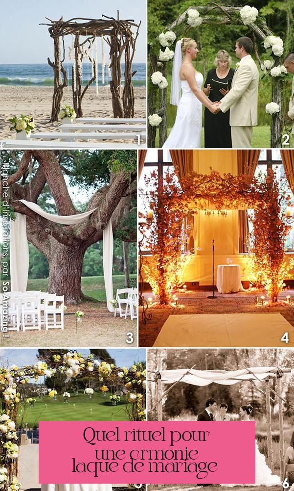 Quel rituel pour une cérémonie laïque de mariage ?