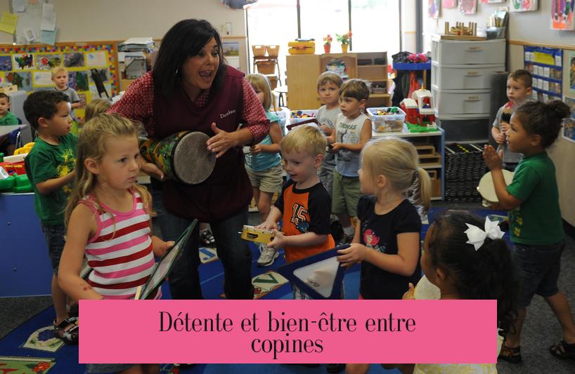 Détente et bien-être entre copines