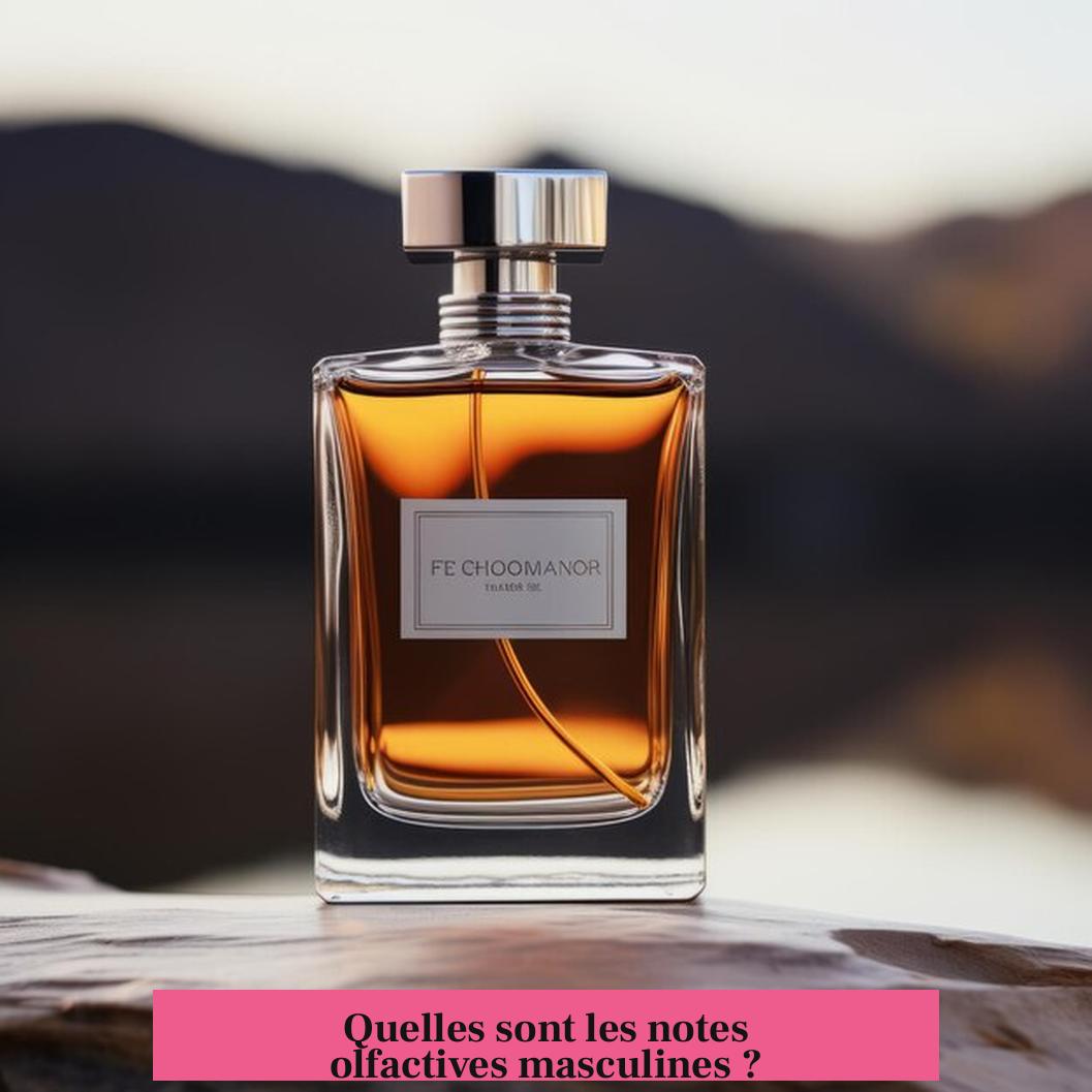 Quelles sont les notes olfactives masculines ?