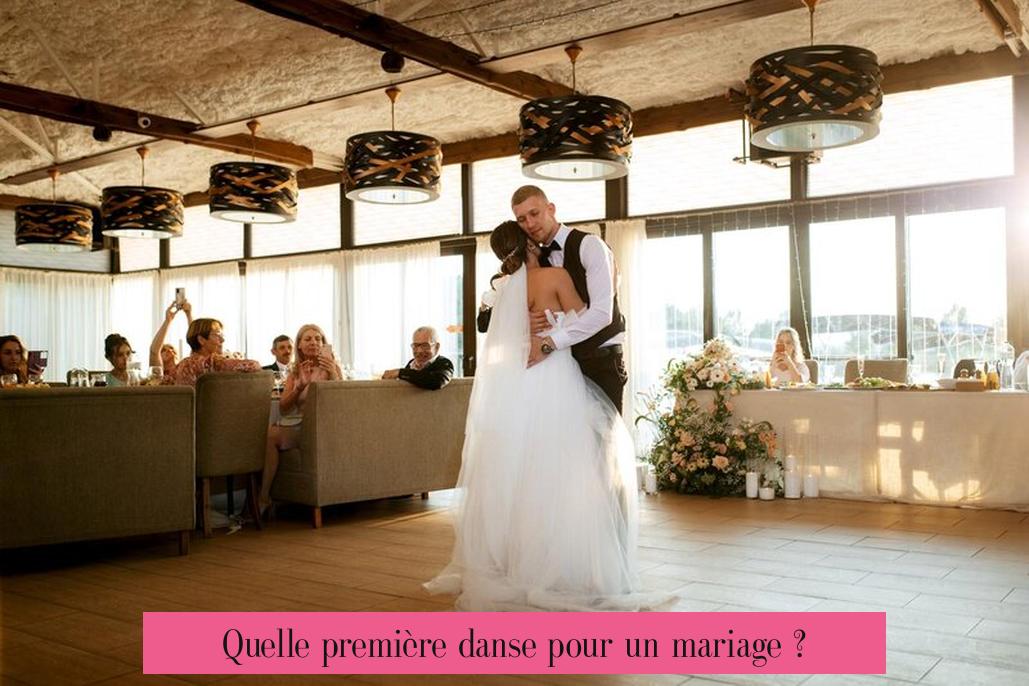 Quelle première danse pour un mariage ?