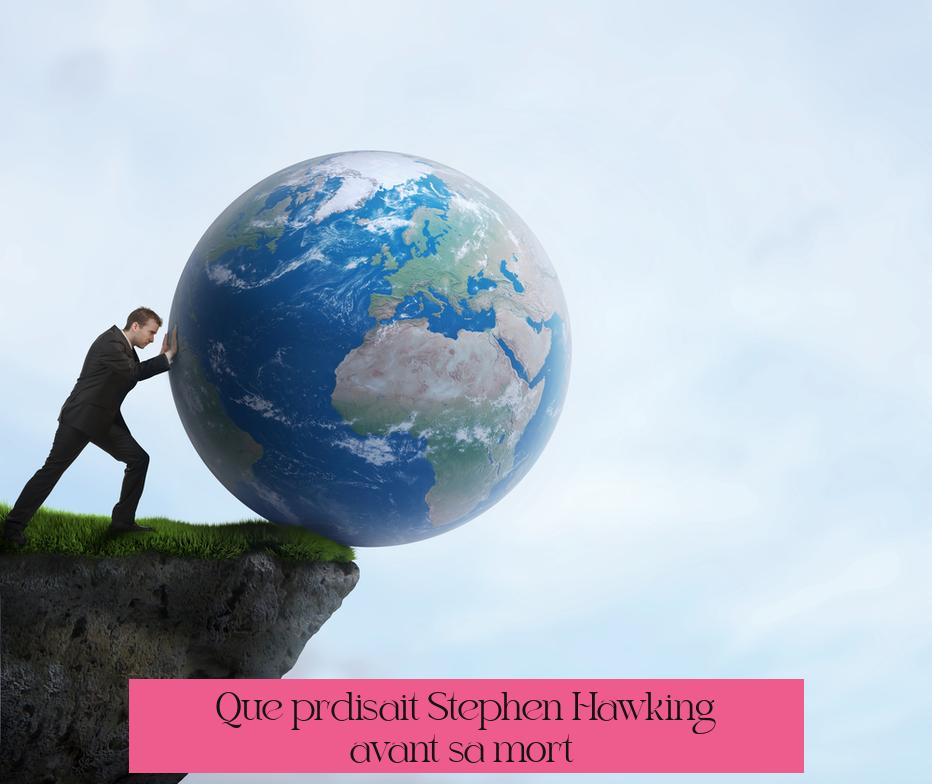 Que prédisait Stephen Hawking avant sa mort ?