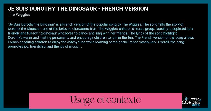 Usage et contexte