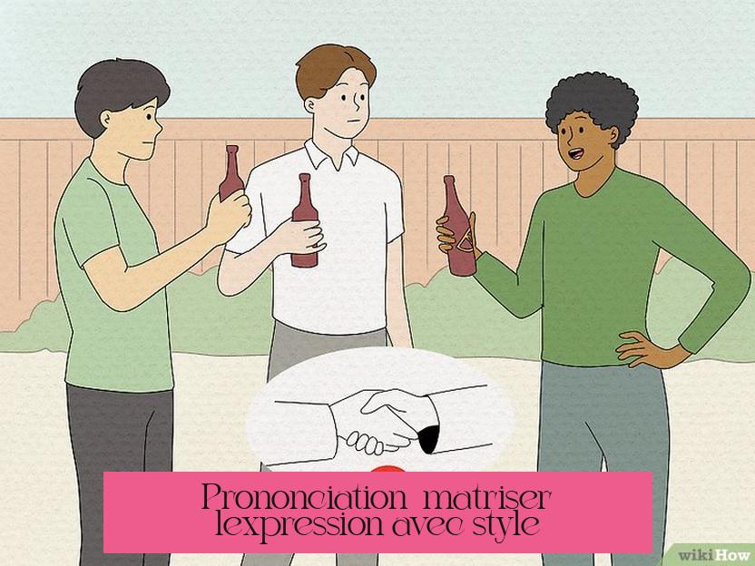 Prononciation : maîtriser l’expression avec style
