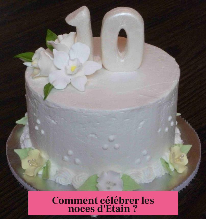 Comment célébrer les noces d'Étain ?