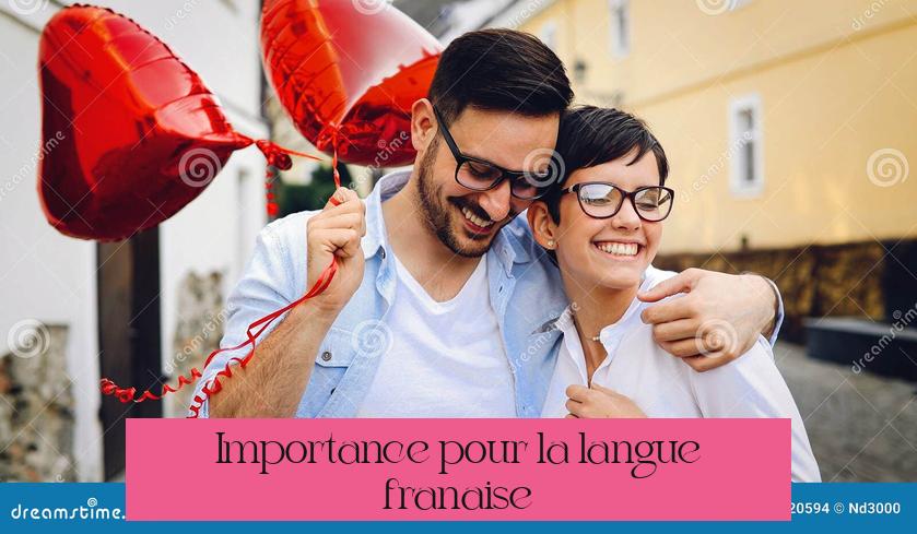 Importance pour la langue française