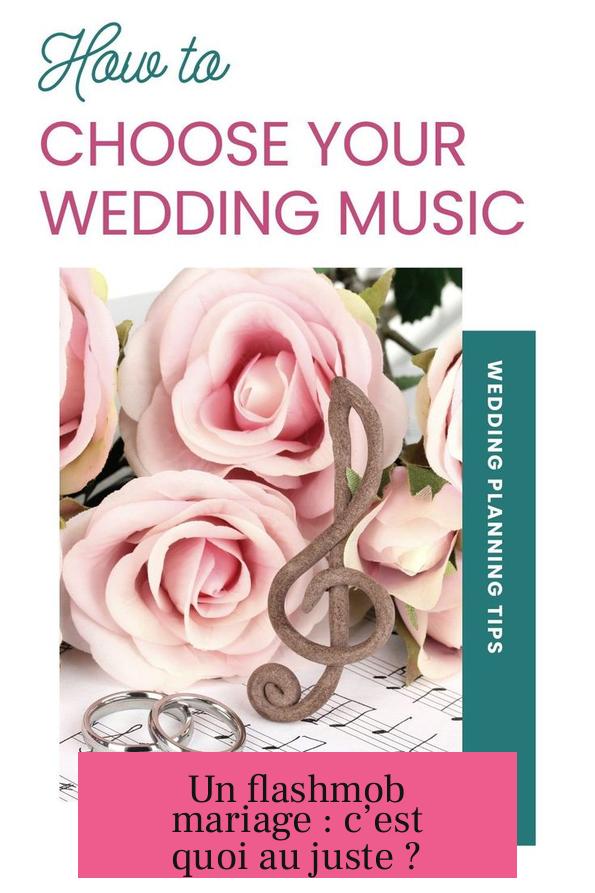 Un flashmob mariage : c’est quoi au juste ?