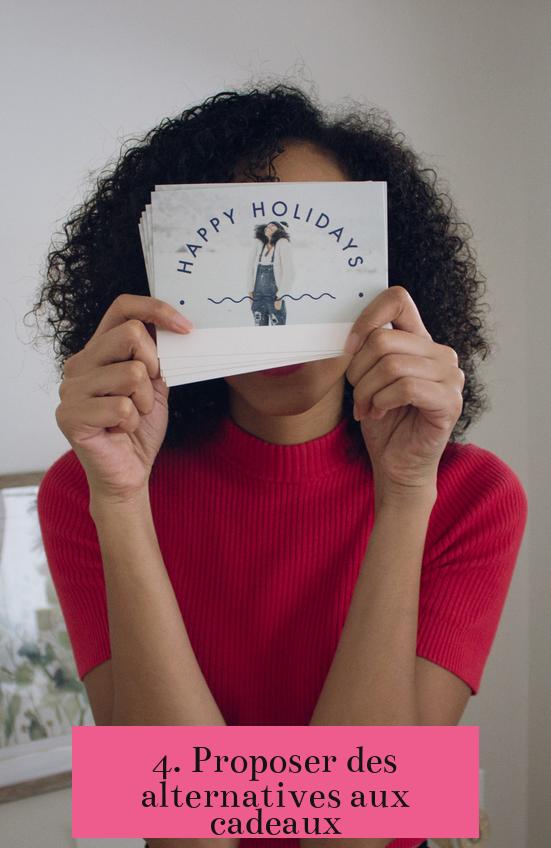 4. Proposer des alternatives aux cadeaux