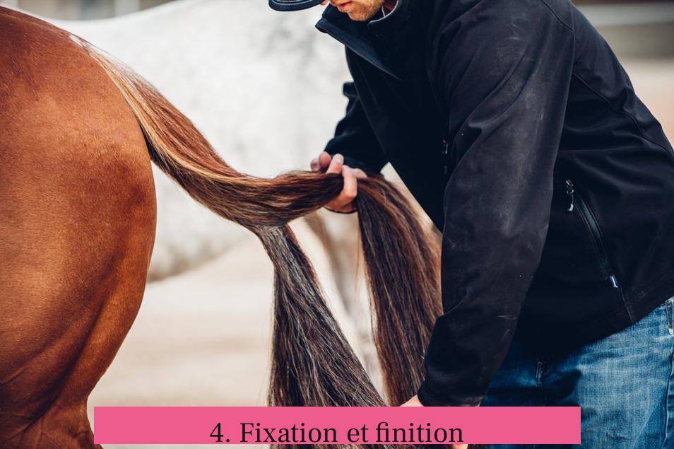 4. Fixation et finition