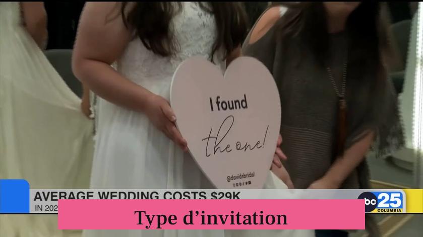Type d’invitation