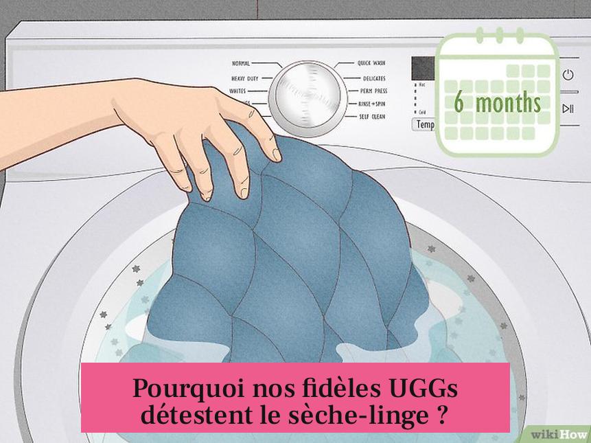 Pourquoi nos fidèles UGGs détestent le sèche-linge ?