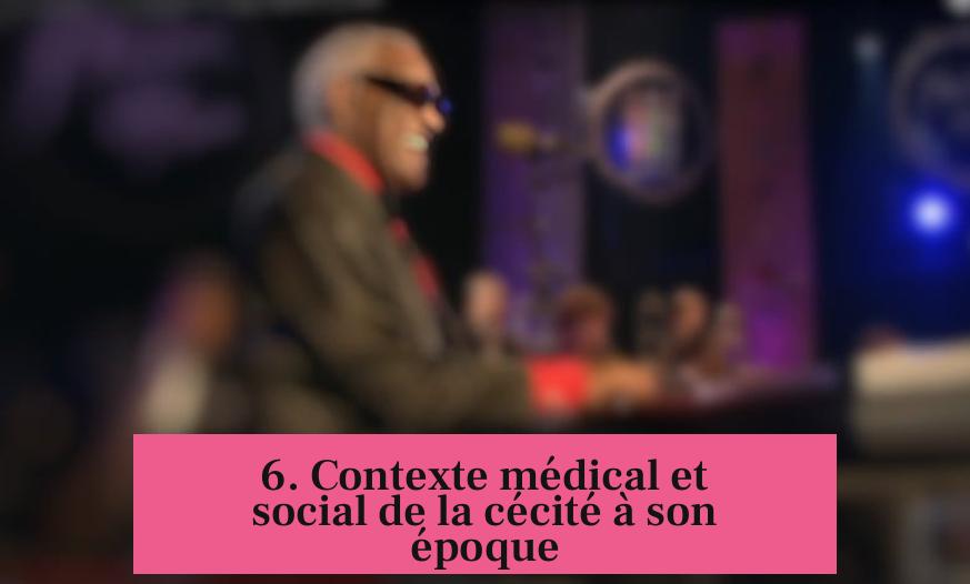 6. Contexte médical et social de la cécité à son époque