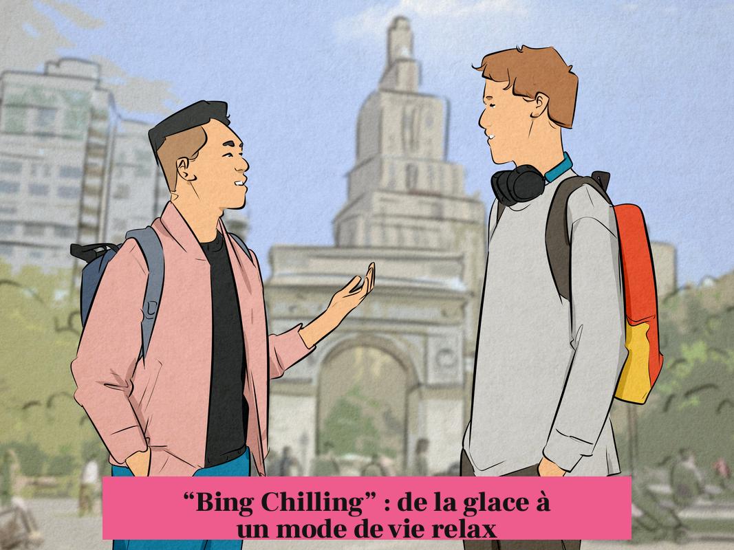 “Bing Chilling” : de la glace à un mode de vie relax