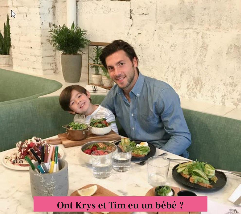 Ont Krys et Tim eu un bébé ?