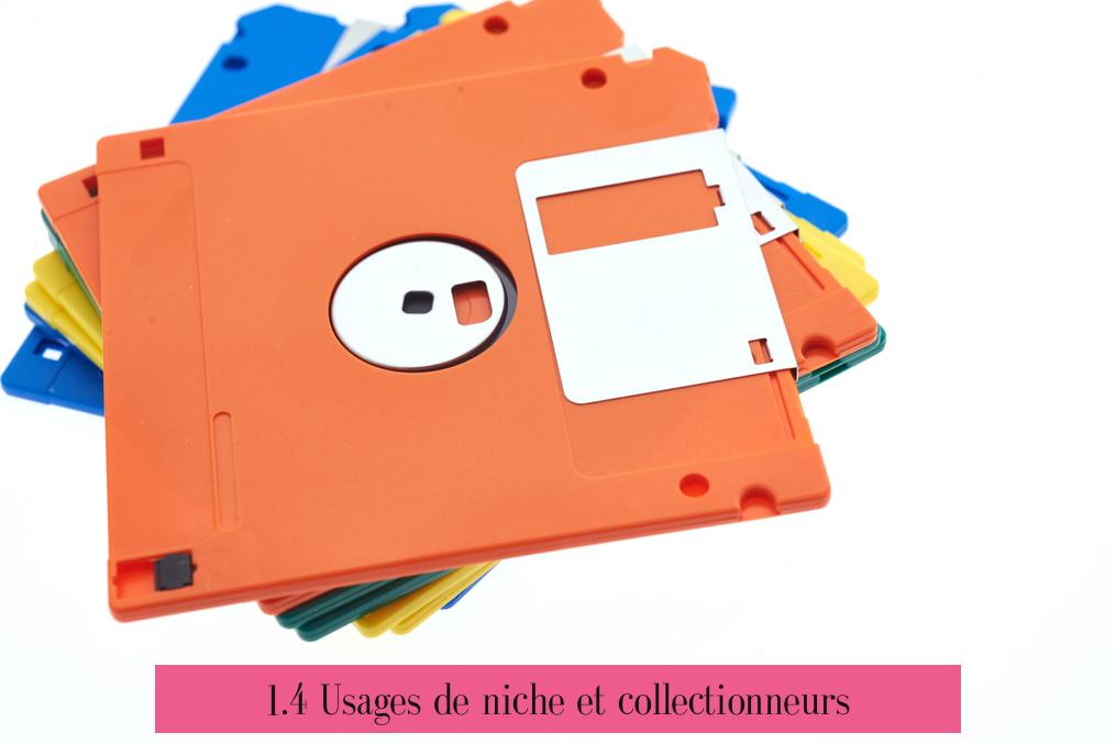 1.4 Usages de niche et collectionneurs