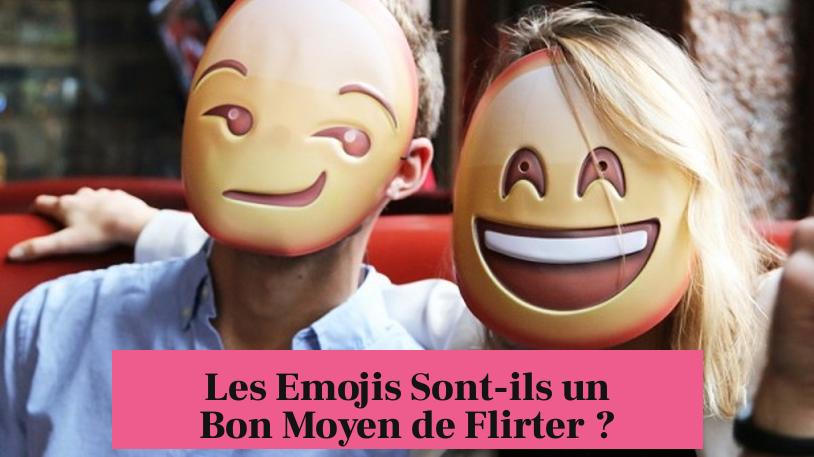 Les Emojis Sont-ils un Bon Moyen de Flirter ?