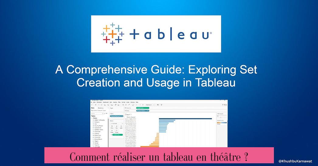 Comment réaliser un tableau en théâtre ?