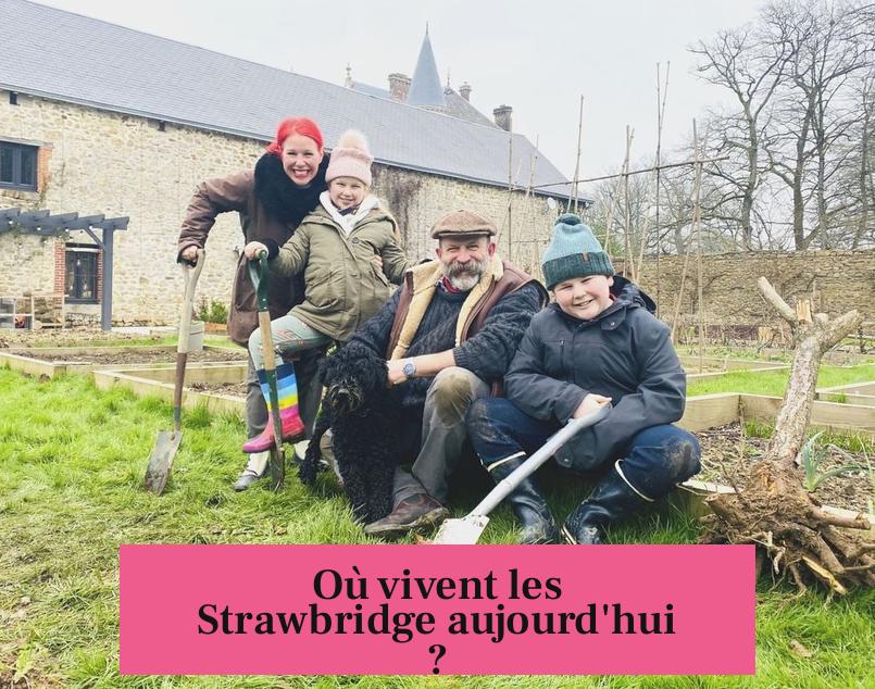 Où vivent les Strawbridge aujourd'hui ?
