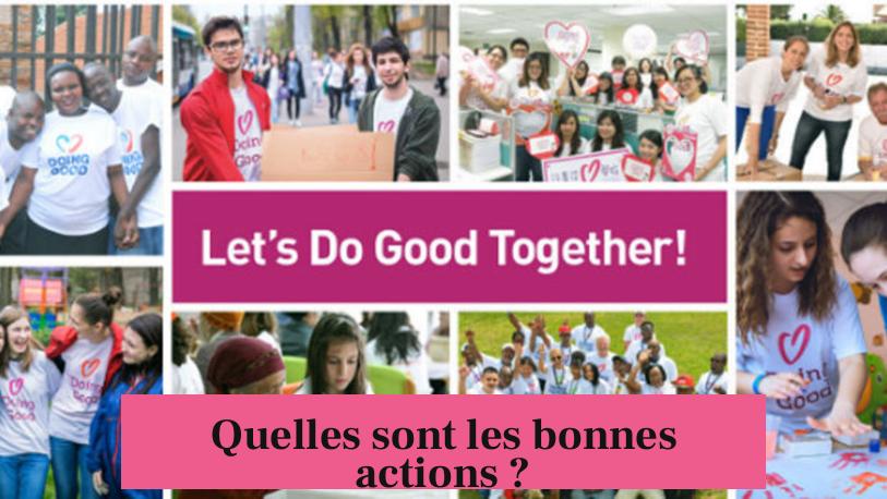 Quelles sont les bonnes actions ?