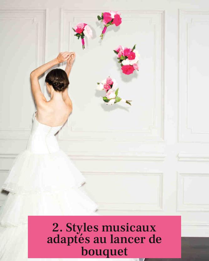 2. Styles musicaux adaptés au lancer de bouquet