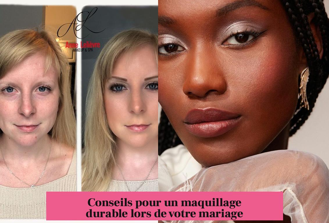 Conseils pour un maquillage durable lors de votre mariage