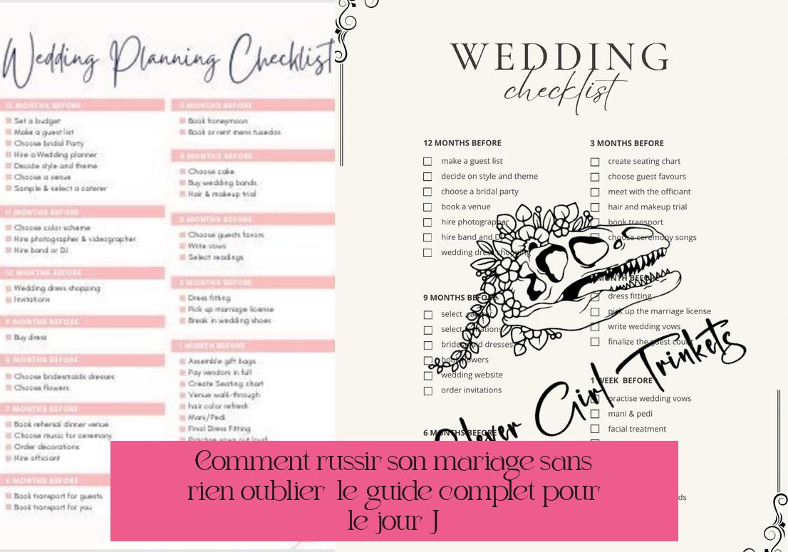 Comment réussir son mariage sans rien oublier : le guide complet pour le jour J