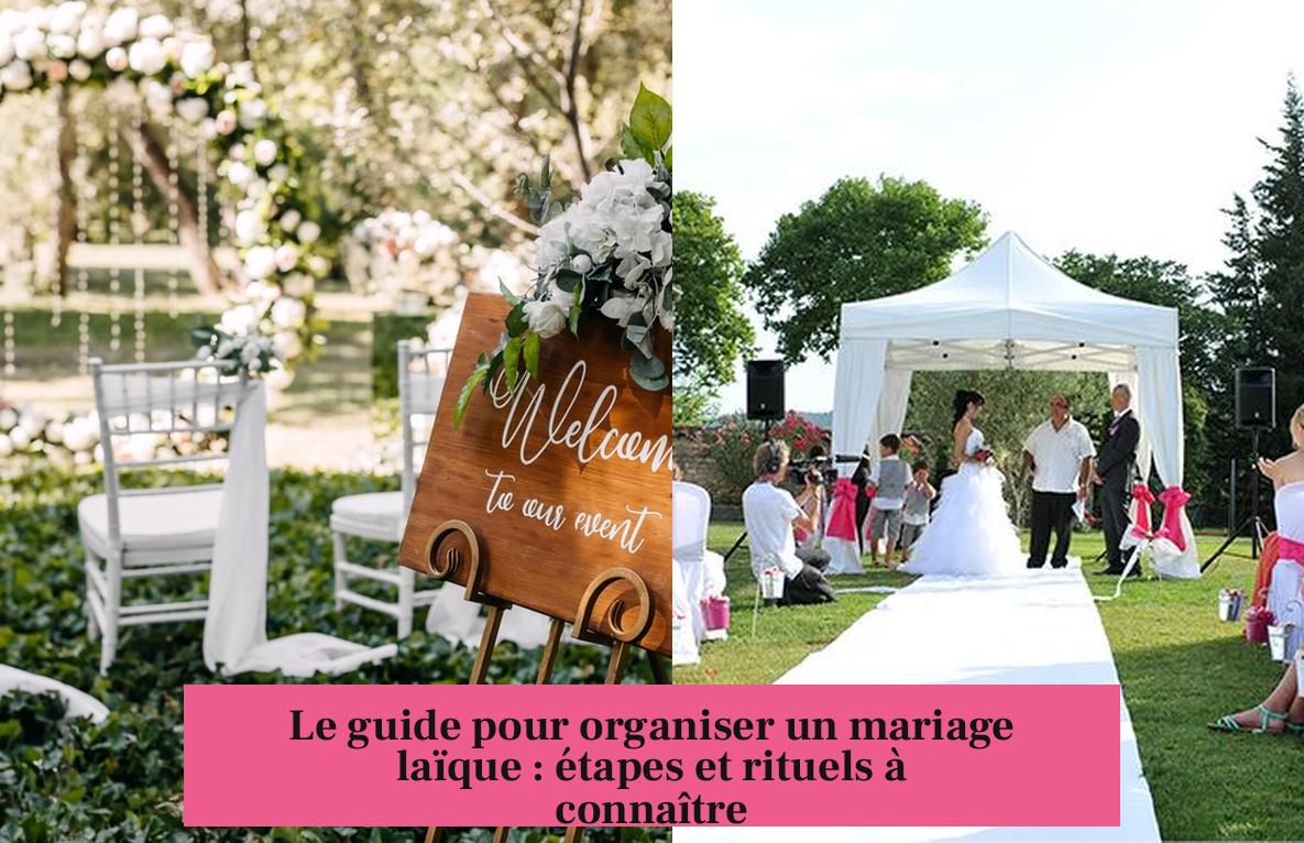 Le guide pour organiser un mariage laïque : étapes et rituels à connaître