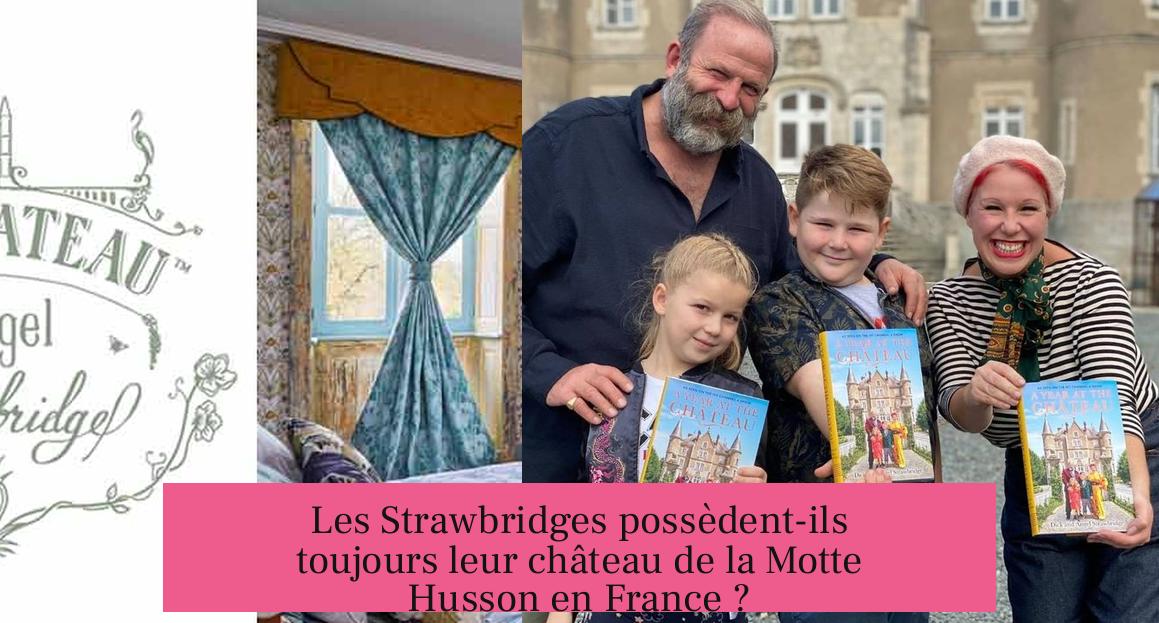 Les Strawbridges possèdent-ils toujours leur château de la Motte Husson en France ?