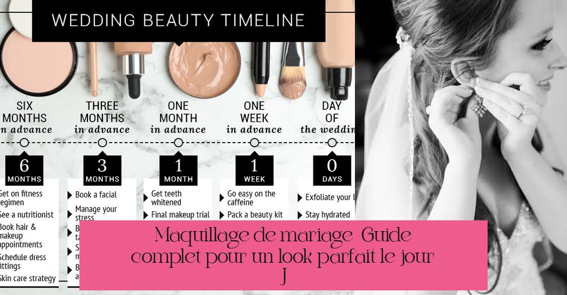 Maquillage de mariage : Guide complet pour un look parfait le jour J